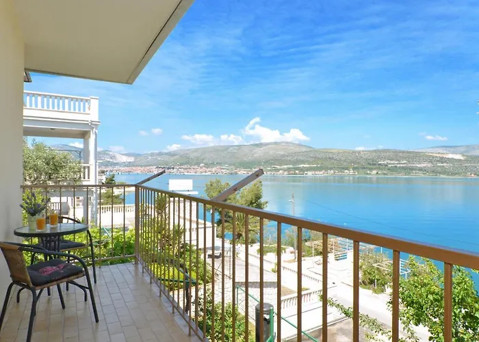 With A Sea View Terrace, Ciovo Near Appartement